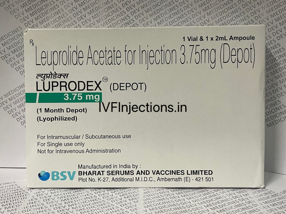 Luprodex 3.75mg injection