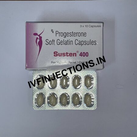 susten 400 mg capsule, uses effects, use in pregnancy, ivf