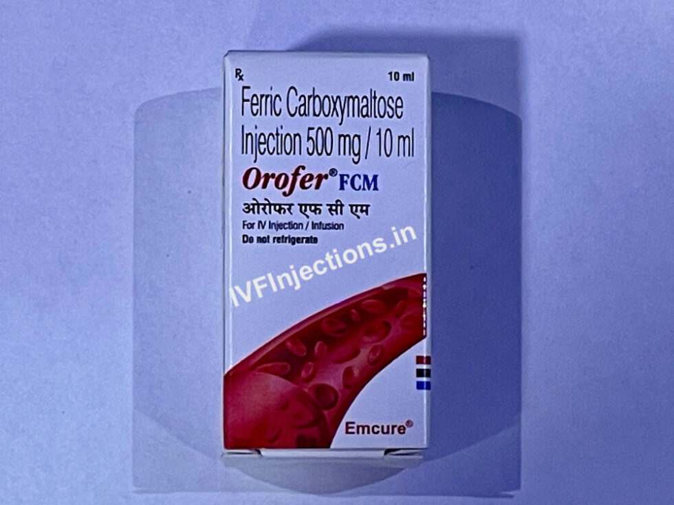 Orofer FCM 500mg Injection, Uses, Price, Benefits, buy online